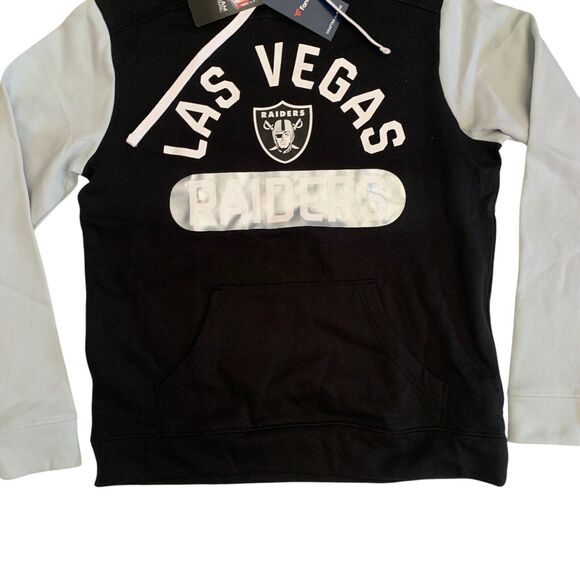 Fanatics Men's Sz L Las Vegas Raiders Extra Point NFL Pullover Hoodie Sweatshirt - Picture 11 of 16